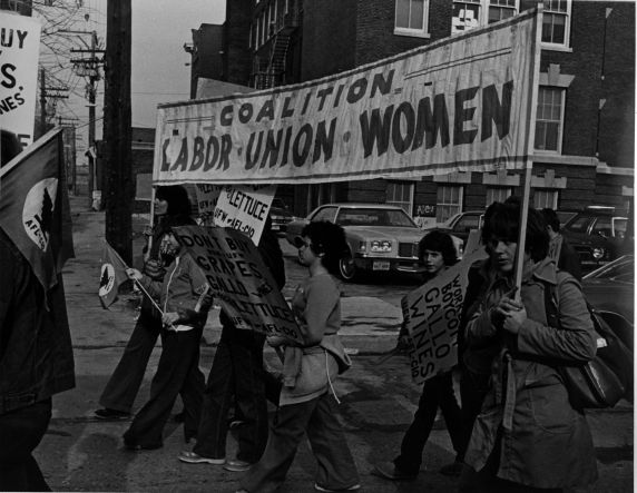 (3693) Gallo Boycott, demonstration, CLUW (3693) Gallo Boycott, demonstration, CLUW